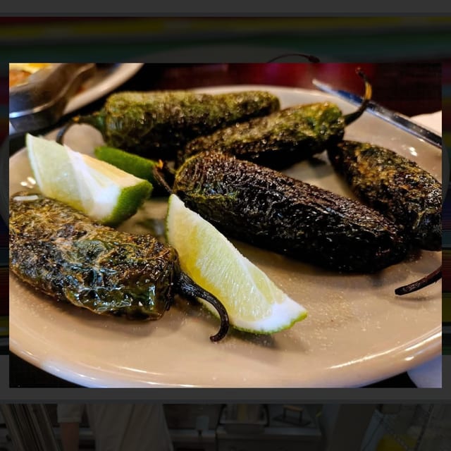 Chiles Toreados.